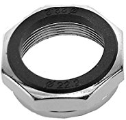 RIDEWILL BIKE Mutter Verriegelung 1 Steuersatz 22,2 mm Silver (Ersatzteile Steuersatz)/Top Locknut 1 headeset 22,2 mm Silver (Headset Spare Parts)