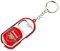 Arsenal FC Official Crest Design Bottle Opener Keyring With Torch (One Size) (Red)