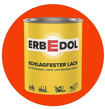 RENAULT ORANGE SL2340 Erbedol Lack Kunstharzlack Farbe 750ml 0225 4708