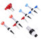 Tee,Magnetische Tees,4Pcs Magnet Tees Tees Flexible Magnetische Plastik-T-Stücke Stellten Übungs Werkzeug Praxis Zusatz Für EIN