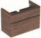 Geberit Smyle Waschbeckenunterschrank 88,4x47x61,7 cm Nussbaum Hickory