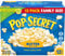 Pop Secret Palomitas de maíz para microondas, sabor a mantequilla, bolsas de 3.2 onzas, 12 unidades