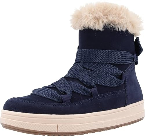 Geox J Rebecca Girl WPF, Caviglia Barca, Dk Navy, 37 EU