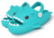 CELANDA Zapatillas de Casa de Tiburón para Niño Niña Pantuflas de Baño de Ducha Antideslizantes Zuecos y mules Cómodas Chanclas de Playa,Verde Tiburón Tamaño: 32-33 EU