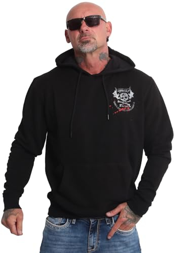 Yakuza Herren Limitless Kapuzenpullover, Schwarz, L