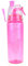 Dual Outlets Water Bottle, 600ml Spray Head Anti Leak Drink Bottle Clear Plastic Portable Bottle Squeeze Cup for Outdoor Cycling Camping Running (Pink)