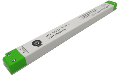 LED Netzteil 24V Transformator DC | Slim Gehäuse | Trafo LED Beleuchtung: Band Streifen Lampe Licht Röhre | LED Power Driver 24 V Strip | Vorschaltgerät Transformatoren (240)