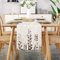 DecorMommt Frühling Tischläufer Modern Wohnzimmer Braun Tischläufer 40 x 140 cm Floral Blatt Muster Leinen Abstrakt Faltenfrei rutschfest Tischband Deko Tischwäsche Esstisch Hochzeit