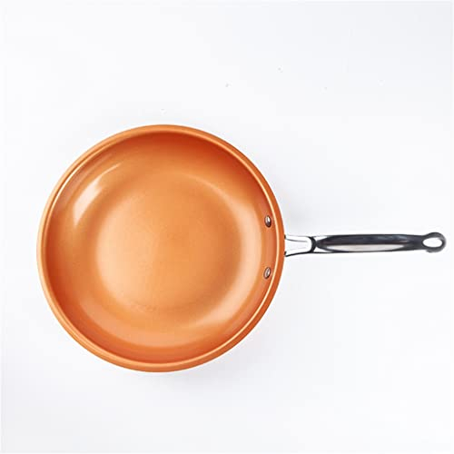 Poêle à frire antiadhésive avec revêtement en céramique, crêpière, pâtissière, poêle à frire domestique (couleur : A, taille : 24 cm) vision
