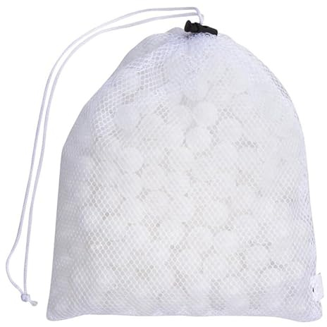 PRETYZOOM 250 pcs Cooking Balls Food Grade Sous Vide Balls for Heat Insulation and Evaporation Reduction with Mesh Drying Bag 0.79 in/2.00 cm Diameter Kitchen Accessory