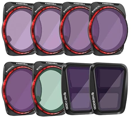 Freewell All-Day Filter für DJI Air 3 (8er-Pack)