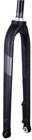 QAINKUN Forcella MTB Forcella Rigida for Bicicletta MTB 26 Forcella Rigida Mountain Road Bike 29 Telaio 27.5 Alluminio Conico Freno a Disco ASSE 100 * 15mm Forcella della Bicicletta(Barrel 100x15MM)