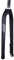 QAINKUN Forcella MTB Forcella Rigida for Bicicletta MTB 26 Forcella Rigida Mountain Road Bike 29 Telaio 27.5 Alluminio Conico Freno a Disco ASSE 100 * 15mm Forcella della Bicicletta(Barrel 100x15MM)