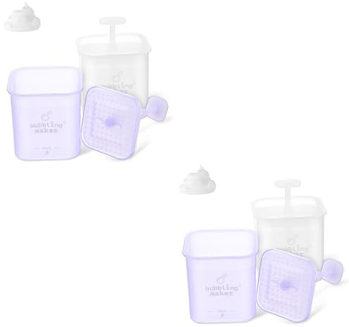 Beatifufu 4 Stück Schaumbecher Marshmallows Schäumendes Gesichtswaschmittel Gesichtspflege Werkzeuge Schäumwerkzeuge Schaummacher Für Shampoo Marshmallow Maker Schaummacher Becher Schäumer