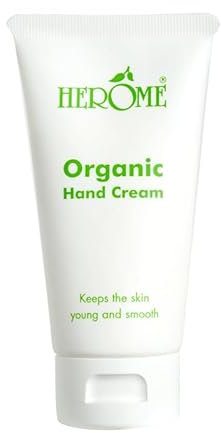 Herome Organic & Pure Hand Cream - Tägliche Handcreme - 100% Natürliche & Pflanzliche Öle - 75ml.