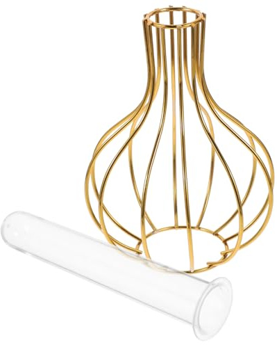 Milisten Nordic Style Metal Vase Stand for Decorative Flower Display Home Office Balcony and for Weddings Parties and Everyday Use