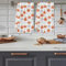 Trapos Cocina Halloween Naranja Y Negro Paños de Cocina Suaves y Absorbentes Paños Cocina Reutilizables Trapos de Cocina para Secar Toallas Lavable Toallas de Barra 2 Piezas (44x74 cm)