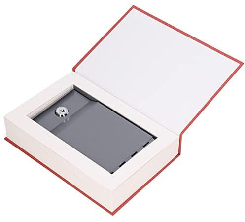 Pongnas Buch-Safe-Schließbox, Lebensechte Buch-Geldhülle, Umleitungs-Safe, Gefälschte Buchbox, Kleine Schließbox mit 2 Schlüsseln Zum Speichern von Bankkarten und Anderen (Traum von