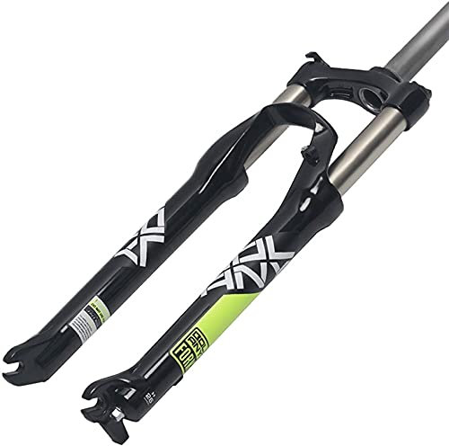 26/27.5/29 Forcella Meccanica in Lega di Alluminio da Montagna Forcella Ammortizzata per Bici Corsa Ammortizzata A Molla 100mm QR Forcella per Bici da Montagna