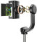Qukaim APL-D6 4-Section Handheld Gimbal Stabilizer, 360° Flexible Rotation, Remote Control, Selfie Stick & Tabletop Tripod for Smartphone Vlogging, Selfies, Group Photos