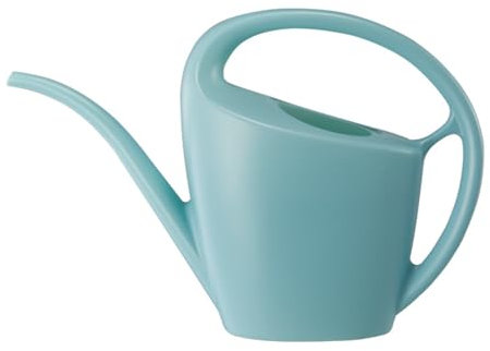 Gießkanne 10L | 8L | 5L | 3L | 2L | 1L | 0,9L Bewässerung Garten Blumengießkanne Blumen Gärtnern 2 Farben: blau/grün/rot/gelb/rosa (Hellblau, 3L)