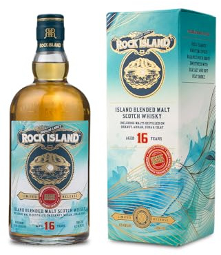 ROCK ISLAND, BLENDED MALT SCOTCH WHISKY, 16 YEARS OLD SHERRY EDITION, 700ML 46.8%