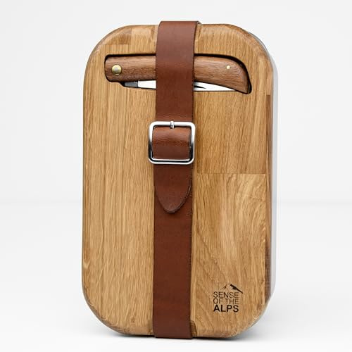 Sense of the Alps® | Lunchbox Stelvio | Brotdose edelstahl - Made in Europe - 1000ml