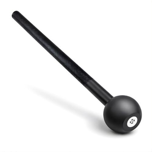 PH Fitness Steel Macebell – Professionelle Funktionelle Trainingsmace aus massivem Stahl – Ganzkörper-Krafttraining, Core & Schulterstabilität – Für Home Gym & Gym (10kg)