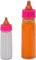 The New York Doll Collection Set mit 2 Babyflaschen für Puppen - Milch und Saft Magie Flaschen - Puppe Rollenspiel - Puppen Feeder - Puppenzubehör