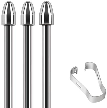 Nemeae Ersatzspitzen für Remarkable 2 Tablet Marker Stylus Pen-Spitzen mit Titanlegierungsmetall (3 Stück)