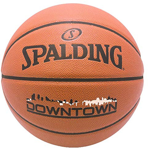 Spalding 76-499J 76-499J Basketball No. 7 Indoor/Outdoor Synthetic Leather Downtown
