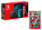 Nintendo Switch V2 32Gb Neon-Rot/Neon-Blau [neues model] + Super Mario Odyssey