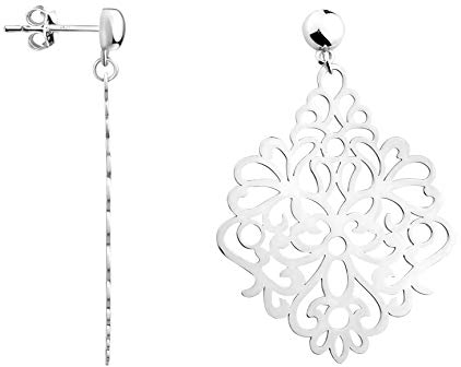 SOFIA MILANI - Damen Ohrringe 925 Silber - Ornament Ohrhänger - 20926