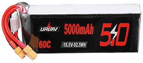 KINGDUO 18.5V 5000Mah 60C 5S Lipo Batterie Xt60 Xt90 Prise pour Drone De Course Rc