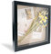 GraduationMall Schwarz 3D Bilderrahmen Tief Objektrahmen 28x28 cm Schwarzen mit Glasscheibe zum Befüllen für Blumen Medaillen Tickets Wand
