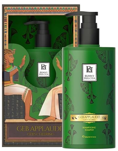 BUNNY DULCEA Rizinusöl Haarshampoo Kopfhaut Verjüngendes Tiefenreinigung Kopfhaut Reduzieren Haarausfall Wirkstoff Natürliches Keratin Repariert Haarbarriere Stärkt die Wurzeln und Strähnen
