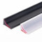 100CM Schwarz Schwallschutzleiste Dusche Selbstklebend,Schwallschutz Duschwasserstop Wasserstopper Dusche,Wasserbarriere Dusche Doden,Duschschwellen-wasserdamm,Silikonstreifen,Water Stopper Strip