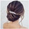 Inilbran Barrette Vintage En Strass Argent Barrettes De Tête Barrette En Cristal Cz Coiffure Décorative Accessoires