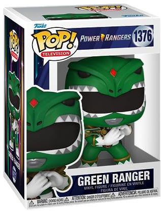 Funko Pop! TV: Mighty Morphin Power Rangers 30th - Green Ranger - Power Rangers TV - Vinyl-Sammelfigur - Geschenkidee - Offizielle Handelswaren - Spielzeug Für Kinder und Erwachsene - TV Fans