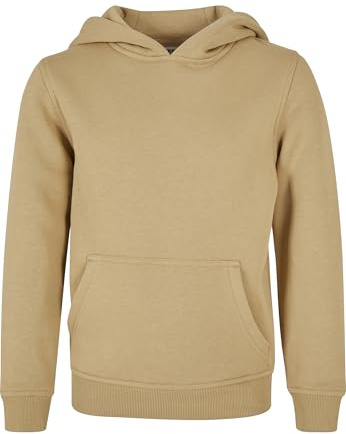 Urban Classics Jungen Kapuzenpullover Boys Basic Sweat Hoody unionbeige 110/116