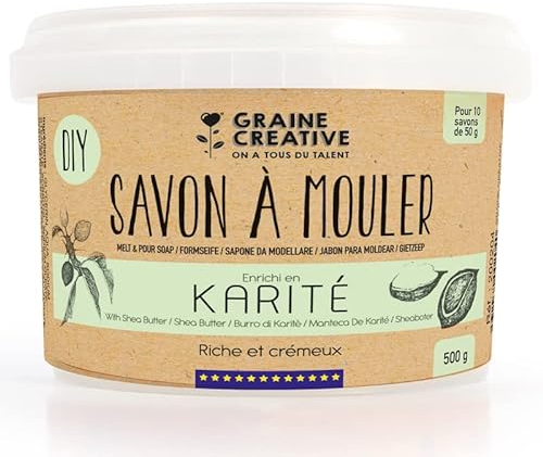 Seife zum Formen - Sheabutter - 500 g