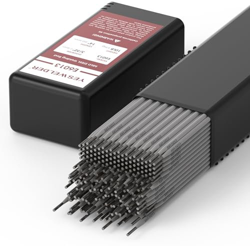 YESWELDER E6013 Schweißstäbe aus Kohlenstoffstahl, Stabelektroden, 2,4 mm 4,5 kg