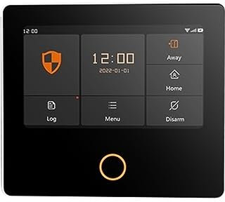 Sistema de Alarma Sistema de Alarma de Seguridad WiFi Inteligente 4G, Sirena integrada, antirrobo doméstico con Sensor de Contacto, detectores de Ventana de Puerta Tasa Cero de Falsos positivos (Colo