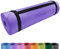 Deluxe Yogamatte Rutschfest und Gepolstert Tragegurt extra dick 15mm - Premium Gymnastikmatte mit Tragegriff für Zuhause und Draußen - auch als Isomatte oder Campingmatte 180 x 60,5 cm (Lila)
