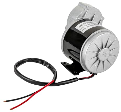 DC 12V Elektrofahrradmotor mit 250W reinem Kupfer Motor, 2750 U/min Elektromotor mit Getriebeuntersetzung, Gleichstrom-Getriebemotor mit Bürsten für E-Bike Elektroroller