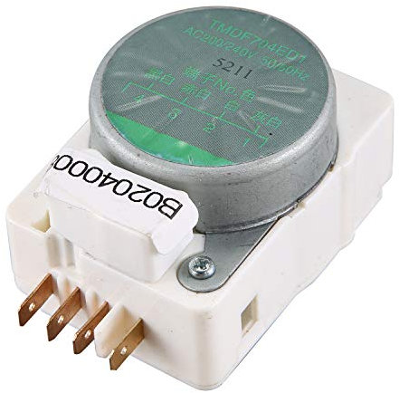Booso Temporizador de descongelación mecánico para piezas de frigorífico TMDF704ED1 Temporizador de descongelación para frigorífico