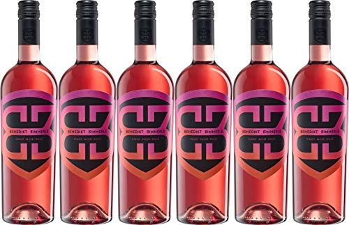 Siegbert Bimmerle Pinot Noir Rosé 2023 Halbtrocken (6 x 0.75 l)