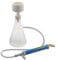 MiBoce Glass Vacuum Suction Filter, 250ml/500ml/1000ml Lab Vacuum Filtration Apparatus, with Funnel and Pump, for Physics School Educational Lab