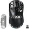 MAMBASNAKE ATTACK SHARK X3MAX 49g SUPERLIGHT Maus, PixArt PAW3950-Sensor, Bis zu 420000 DPI, 100M Klicks Optische Mikroschalter, BT/2,4G Kabellose/Kabelgebundene Gaming-Maus mit Spiralkabel,für PC/Mac