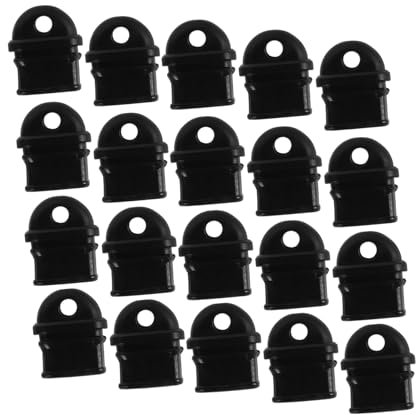 Homoyoyo 20pcs Mobile Phone Charging Dust Plug Port Plugs for Type-c Small Hole Protective Cap for Cell Phone Supplies